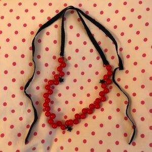 JCREW Red and Blue Necklace